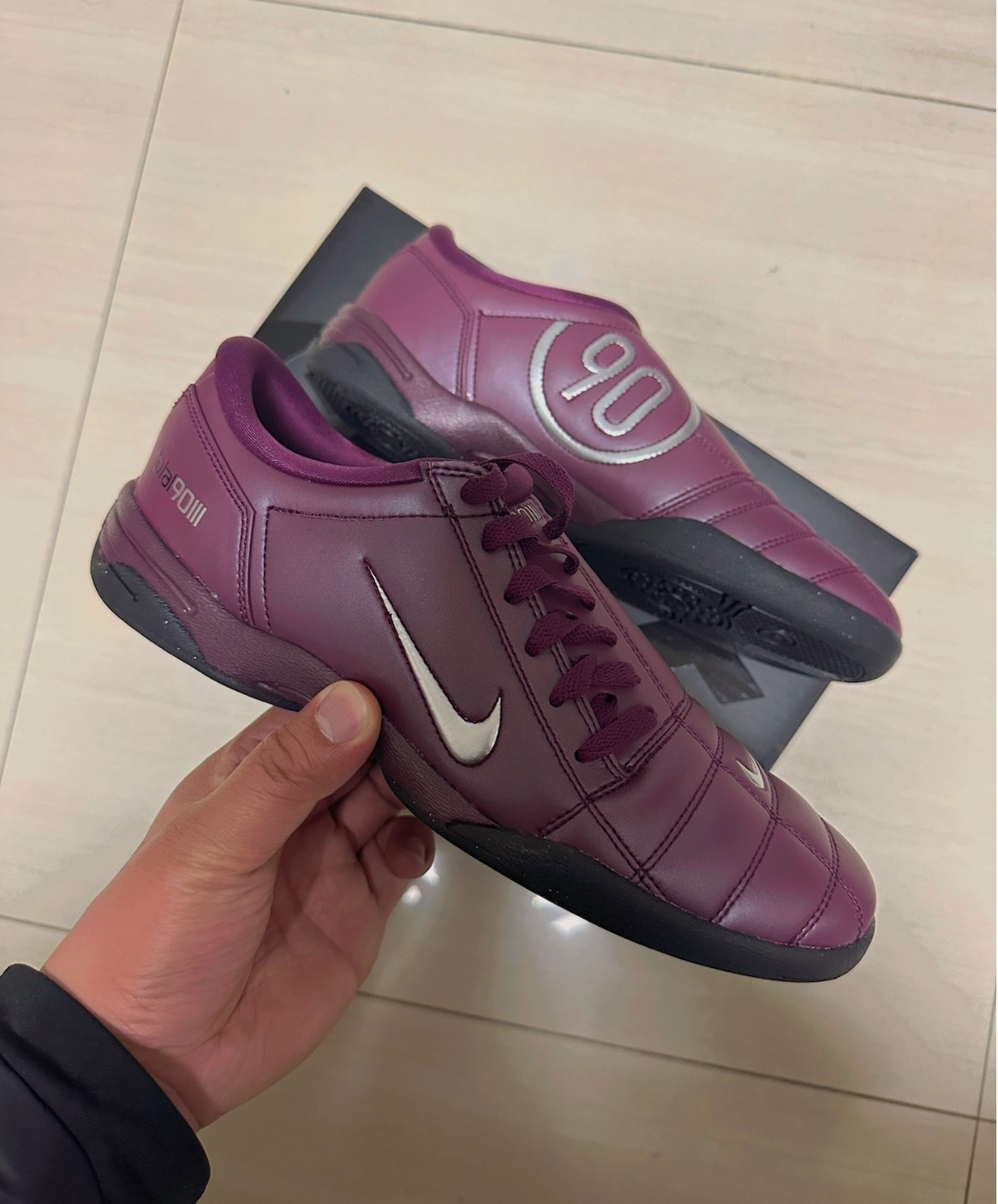 Nike Total 90 III 紫紅足球鞋 男款