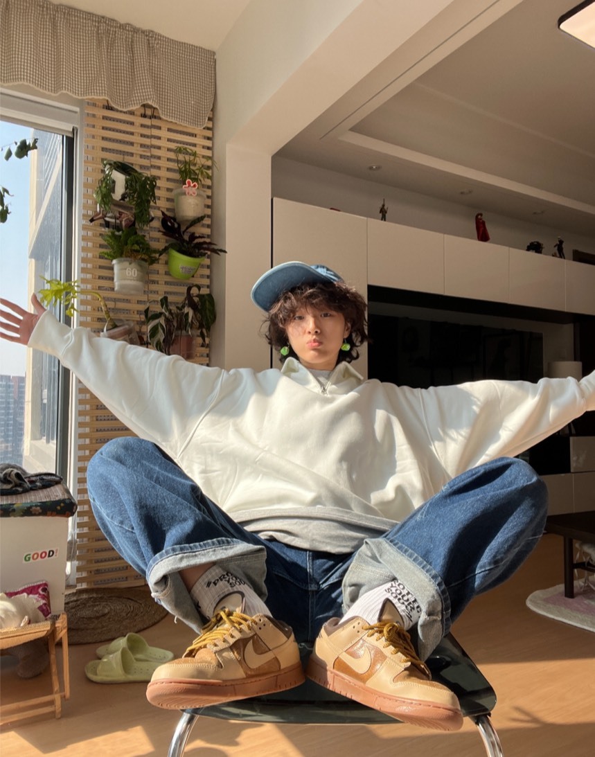 Nike Dunk Low LX 女款 休閒板鞋 棕色