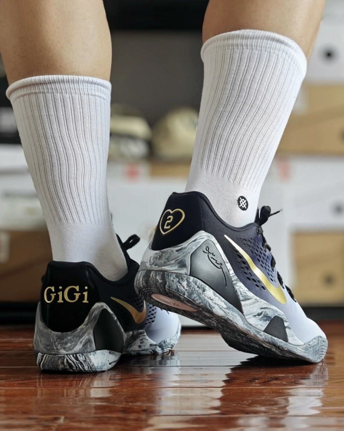 Nike Kobe 9 Protro EM Mambacita 黑白 漸層 紀念款 GIGI 科比 九代 實戰籃球鞋