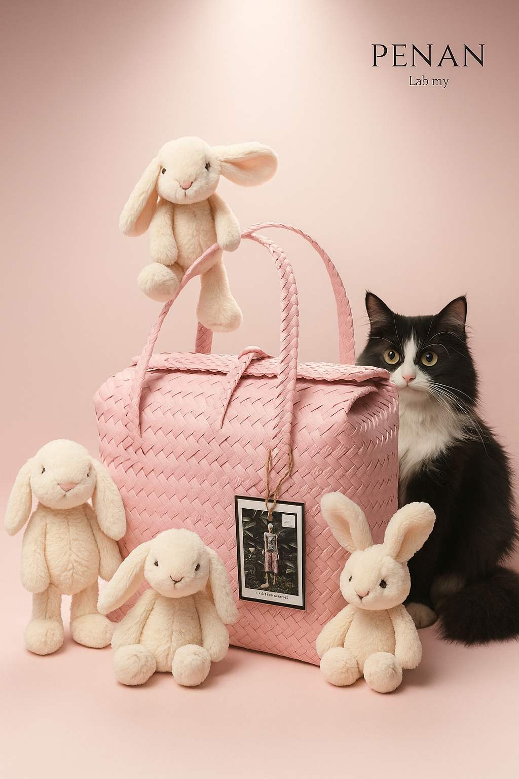 NEW : Penan Picnic Basket (M)