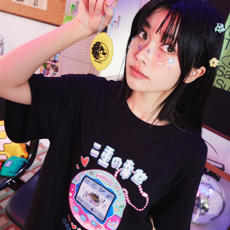 電子SOLOS貓軟膠零錢包｜黃