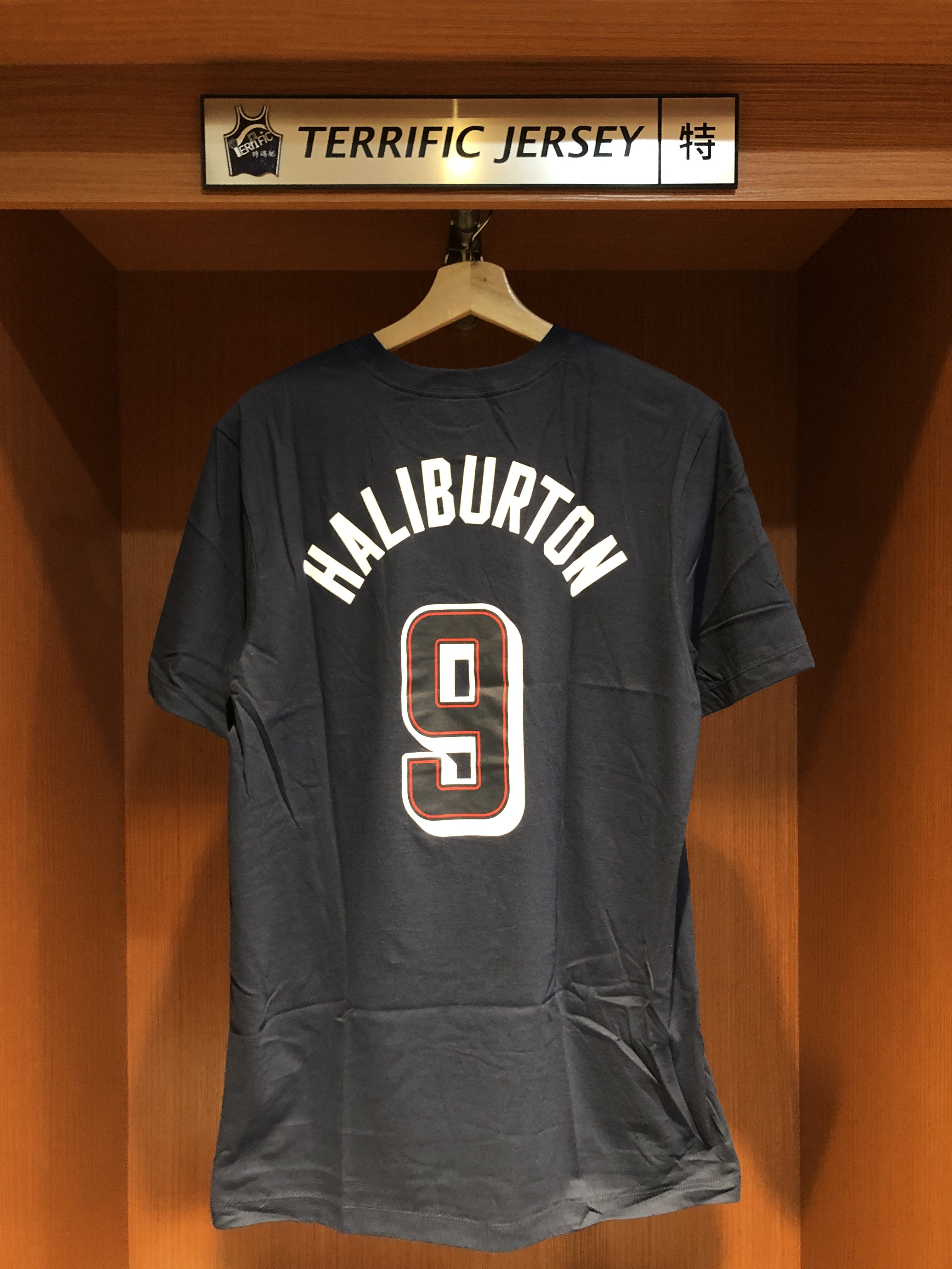 NBA短袖 Tyrese Haliburton 巴黎奧運 美國隊深藍 Nike Player Name Tee 棉質短袖 全新