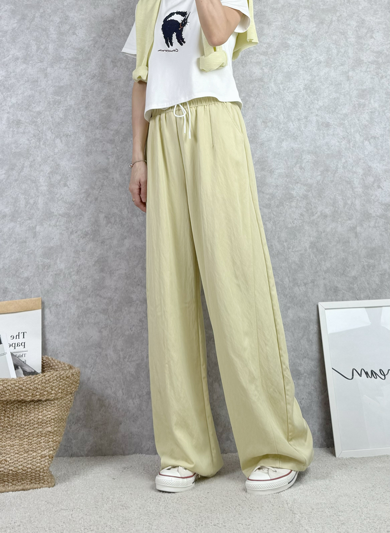 42吋輕鬆駕馭5色穿搭｜滑面長褲百搭必收款