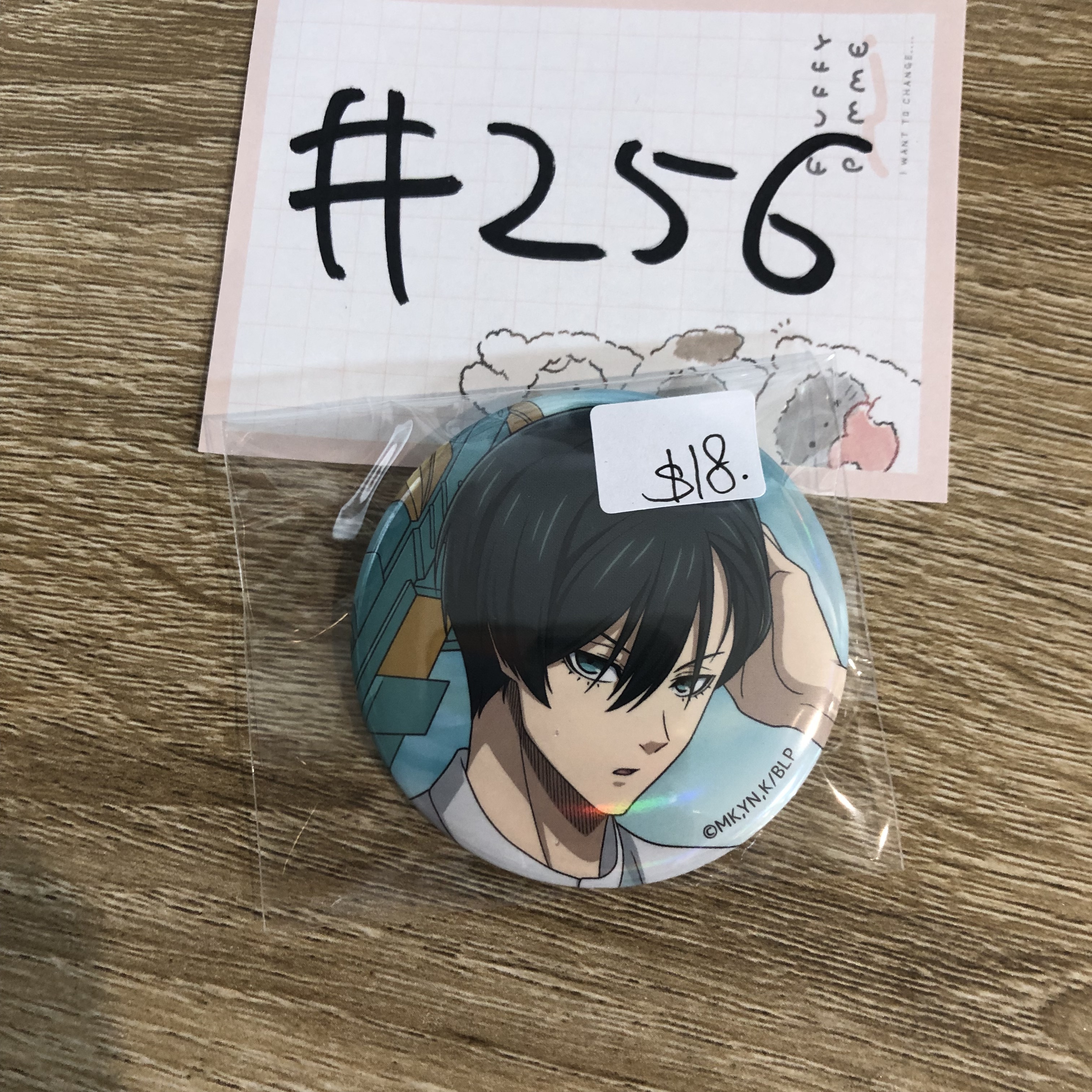 BlueLock 凜 襟章#256