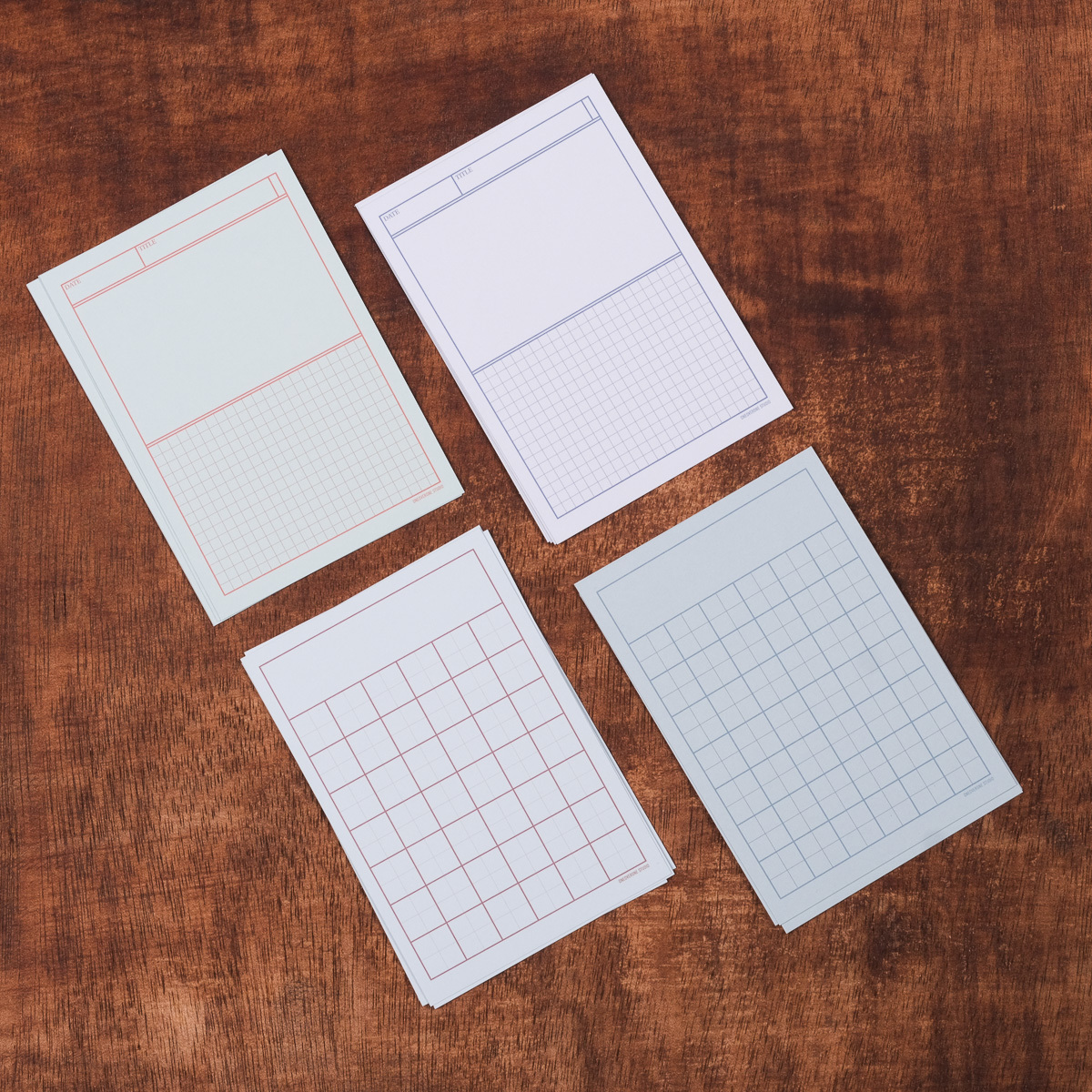 手帳擴充單張 格線書寫 版本/一分之一工作室/臺灣