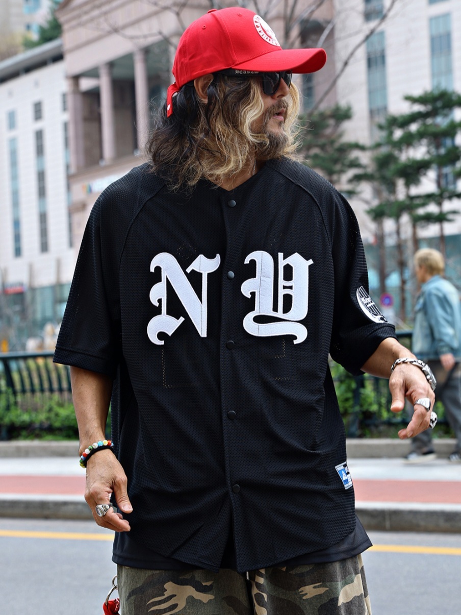 紐約網眼棒球運動衫