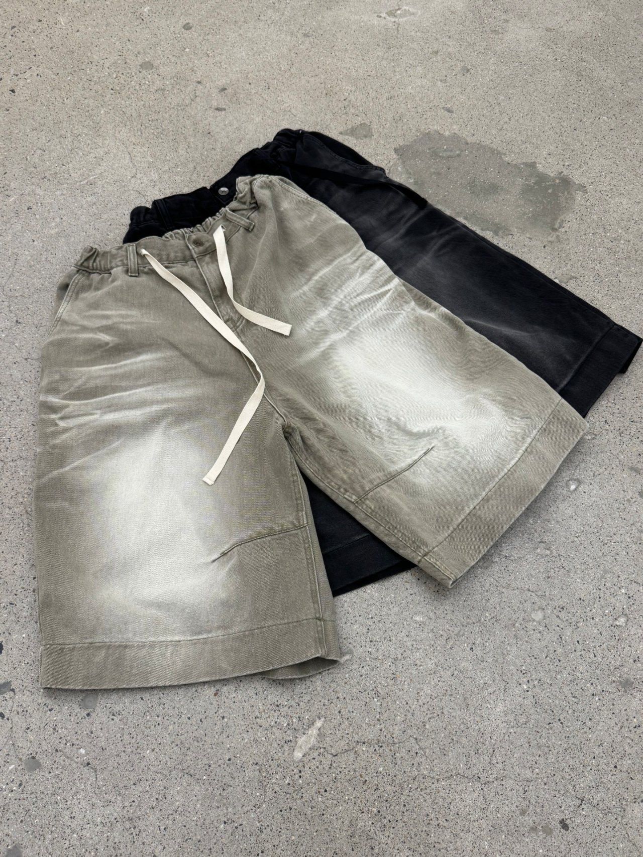 洗水淨色短褲 FARMERS-077P