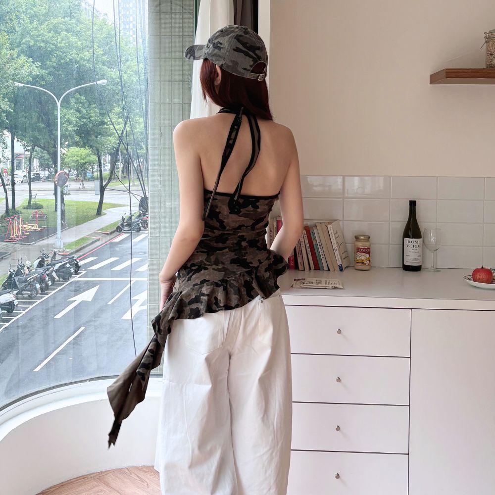 【純淨廓形】DOMISS寬鬆長褲推薦 廓形寬褲-2色(現貨)