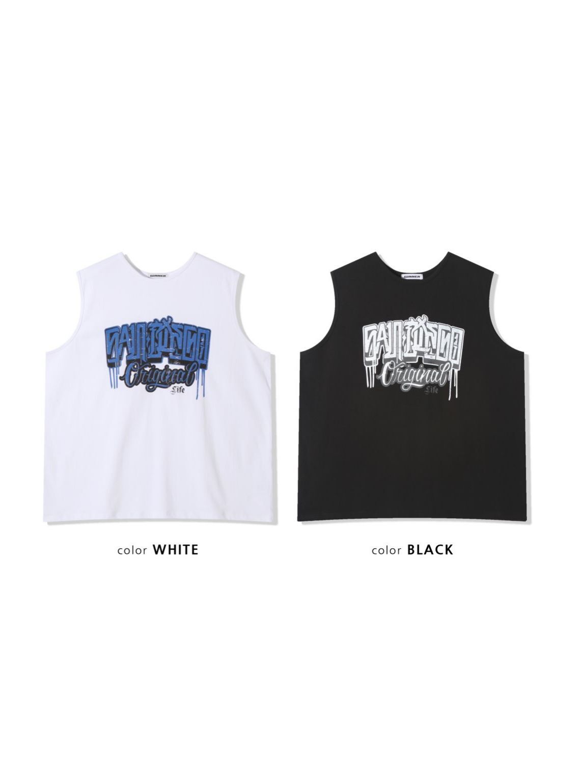 英文字背心 GUNNER-013V