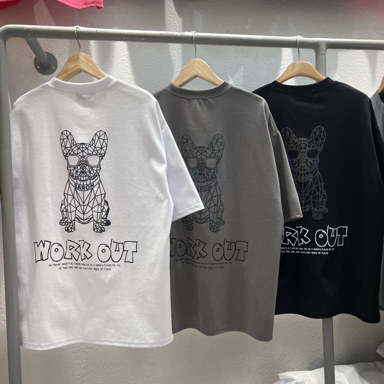 3M狗仔圖案英文字短袖Tee BARON-179T