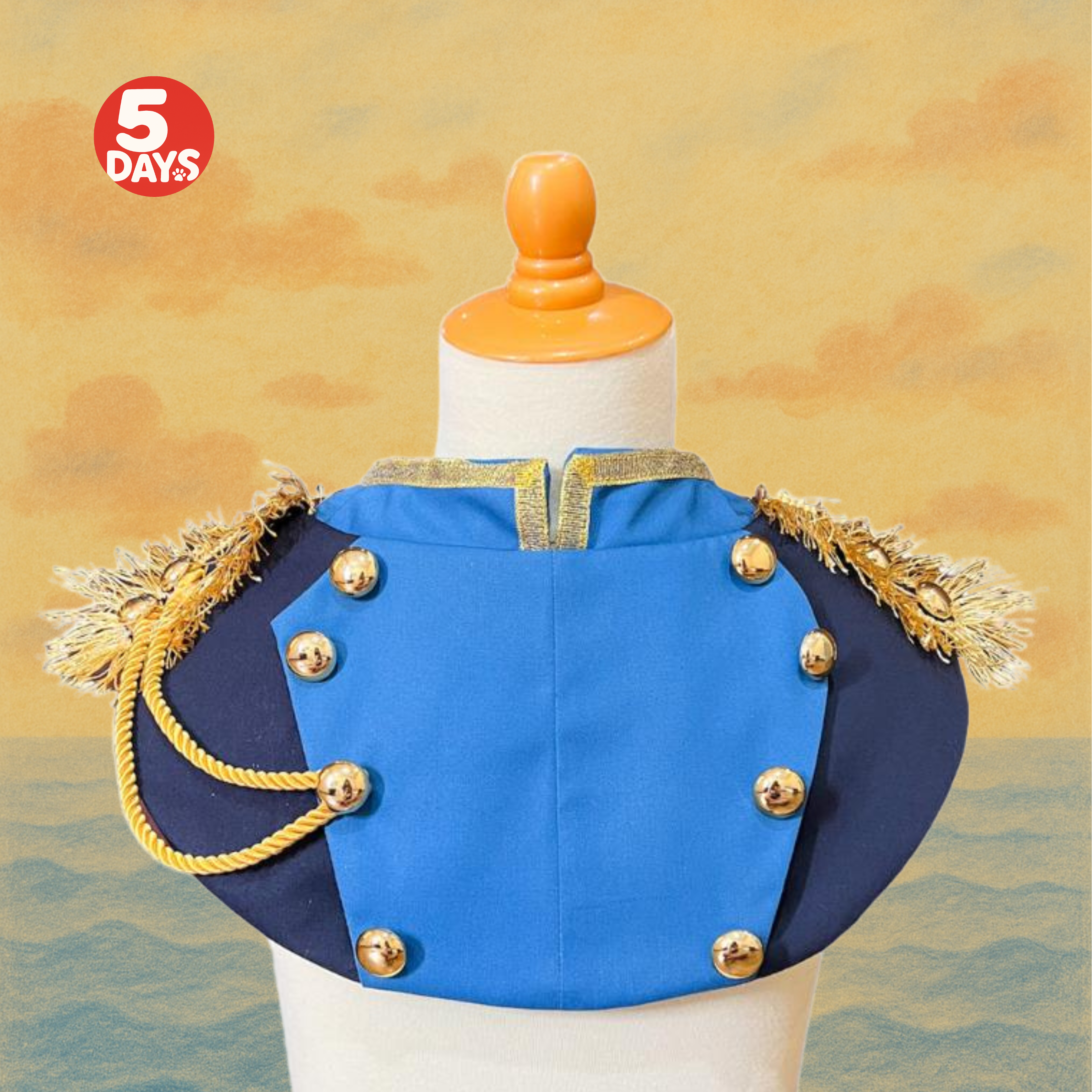 海軍造型|5Days寵物服飾訂製