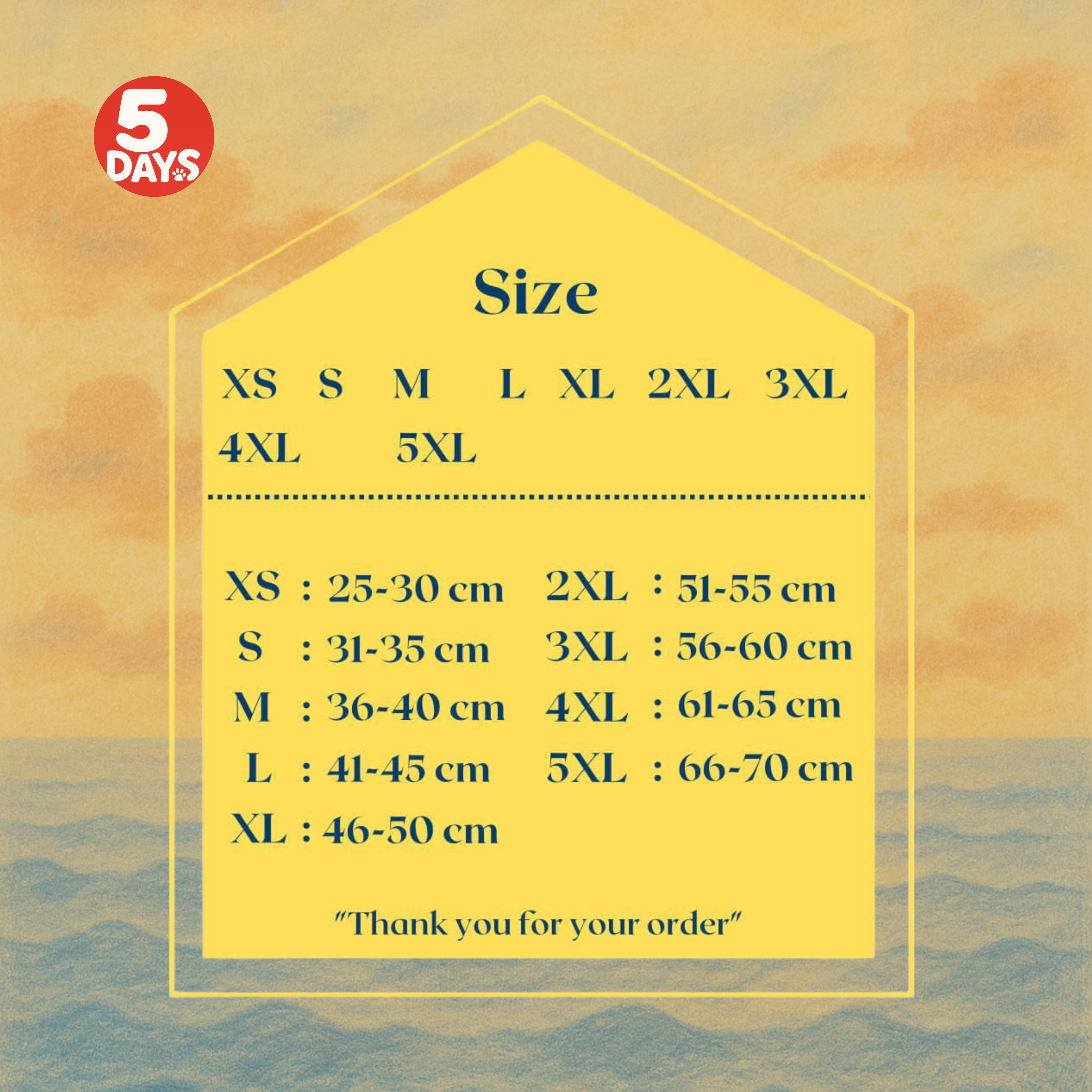 海軍造型|5Days寵物服飾訂製