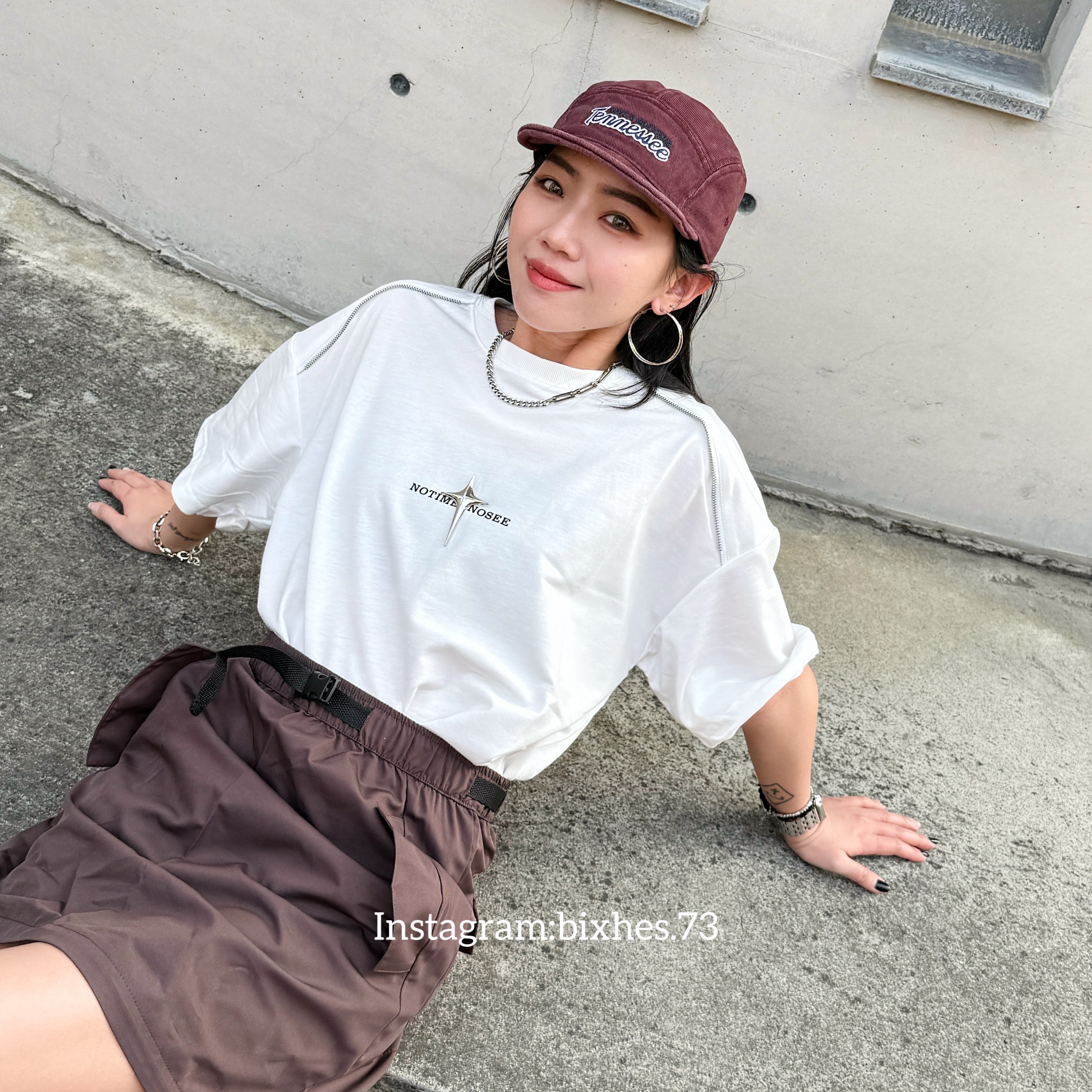 美式短帽簷五分帽(H00044)