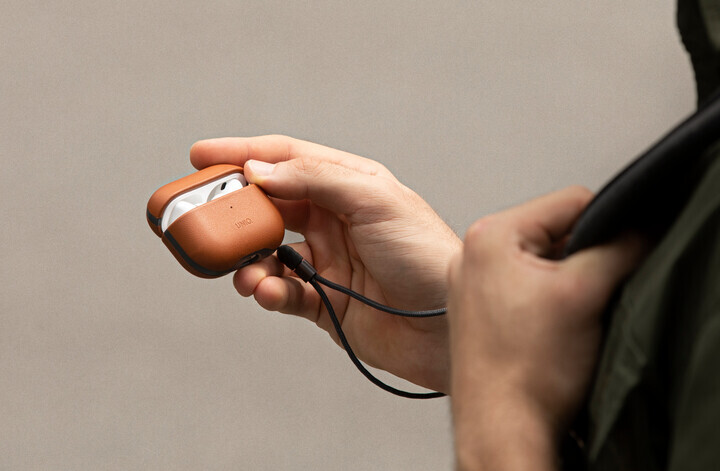 UNIQ Terra AirPods Pro 2 真皮藍牙耳機保護套