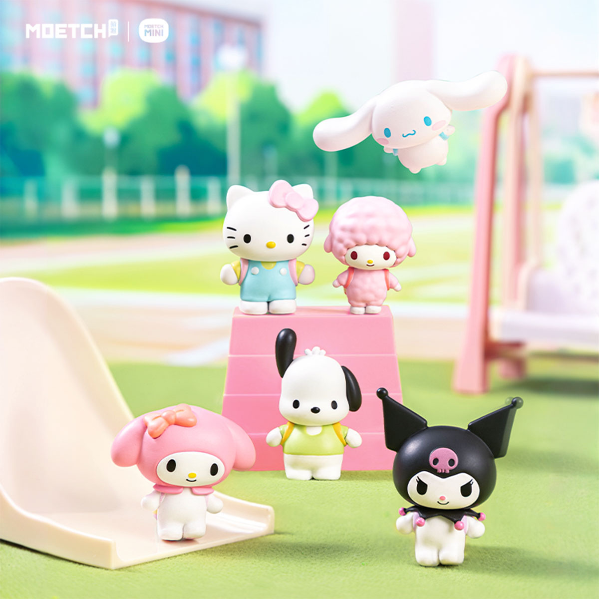 Sanrio characters萌嘟嘟書包系列萌趣豆