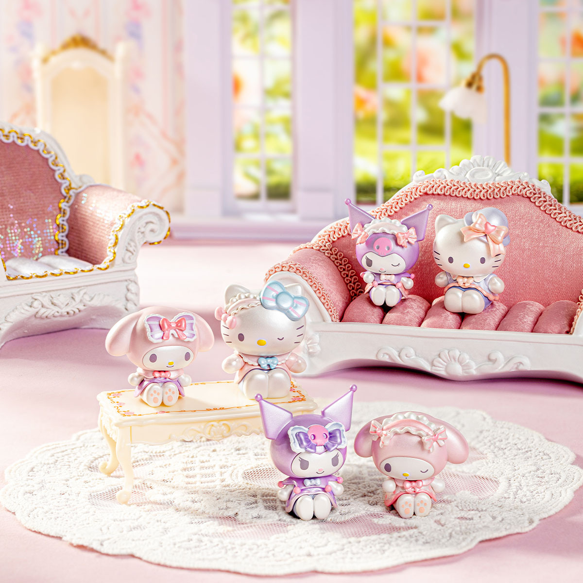 Sanrio characters甜蕾少女系列萌趣豆