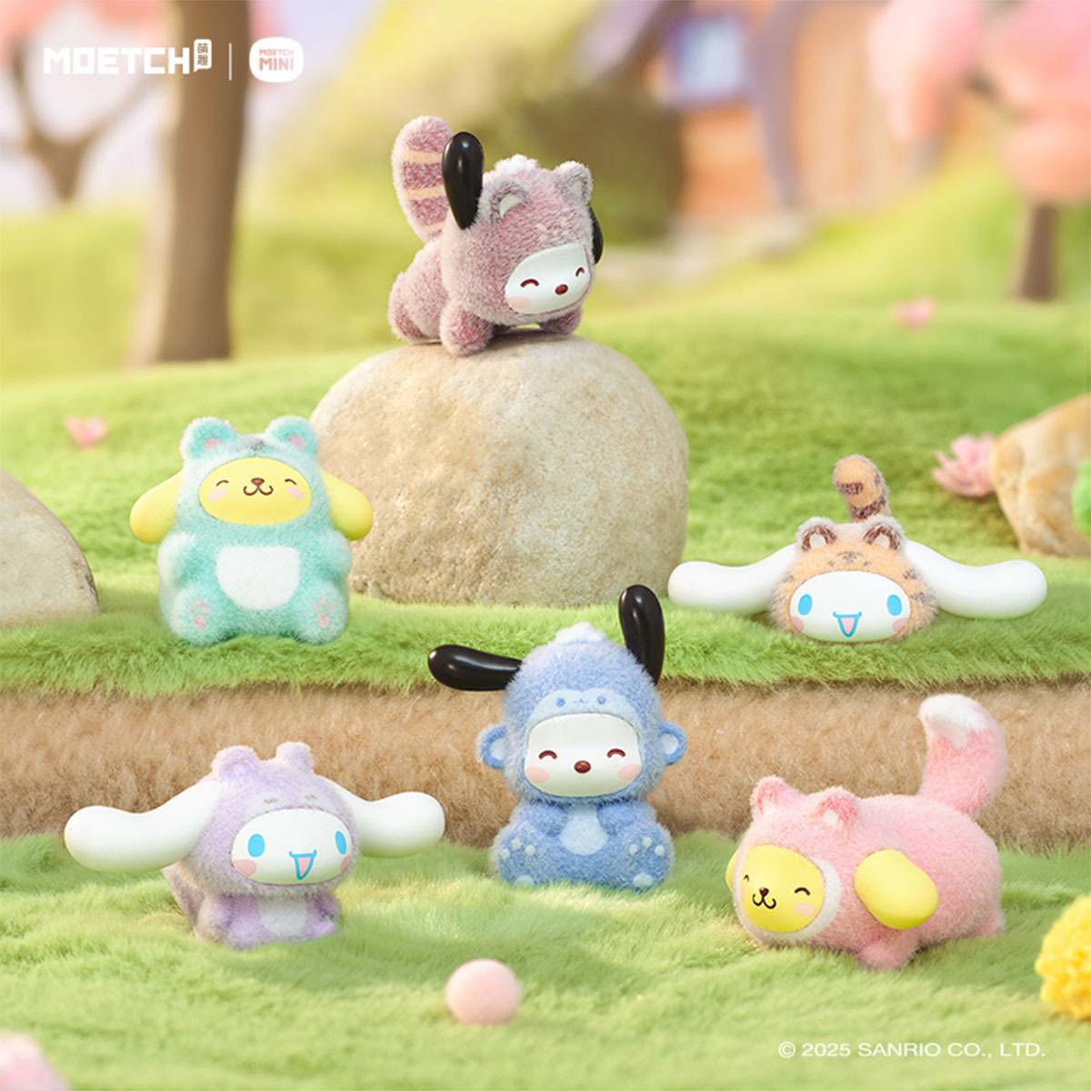 Sanrio characters狗狗森友團系列萌趣豆