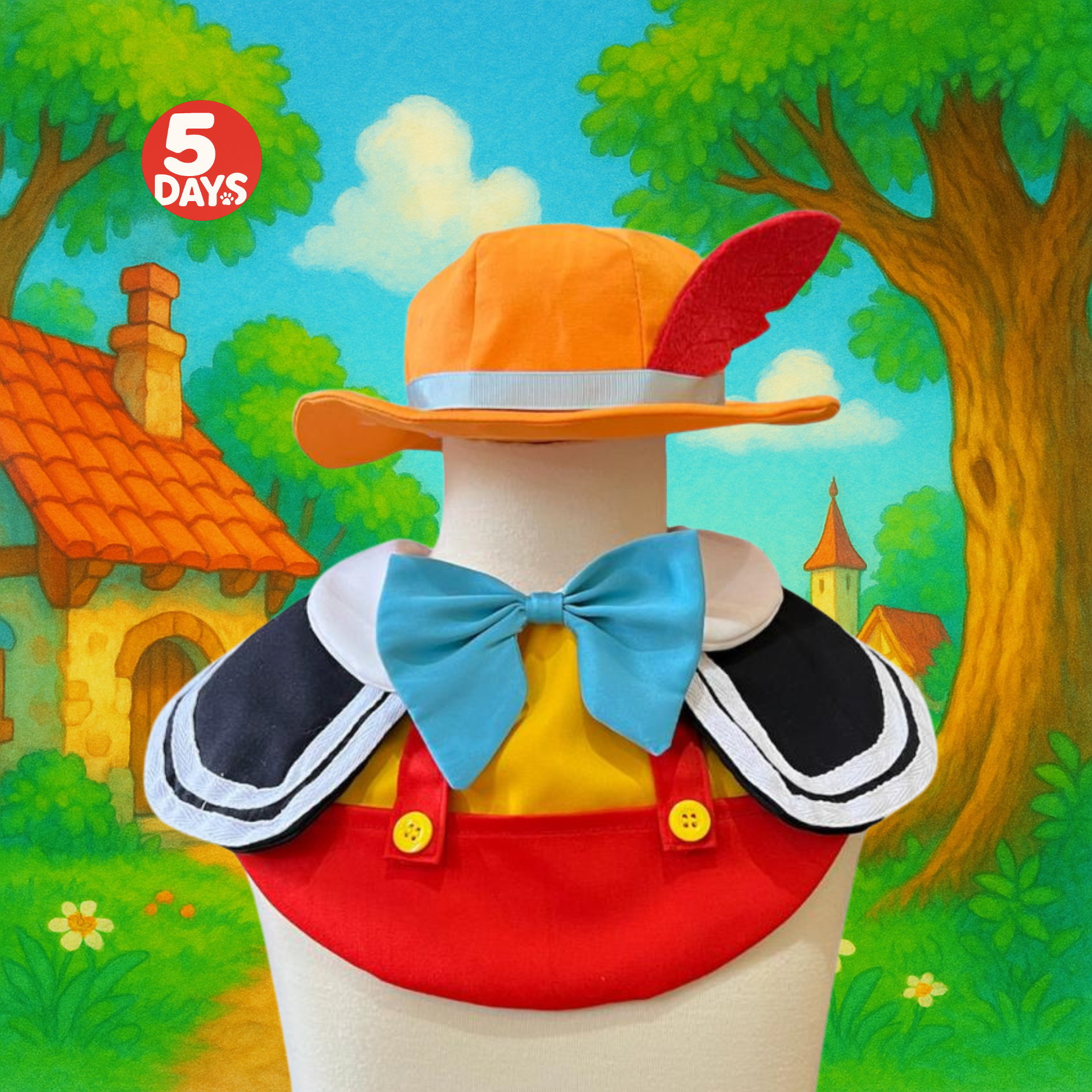 小木偶造型|5Days寵物服飾訂製