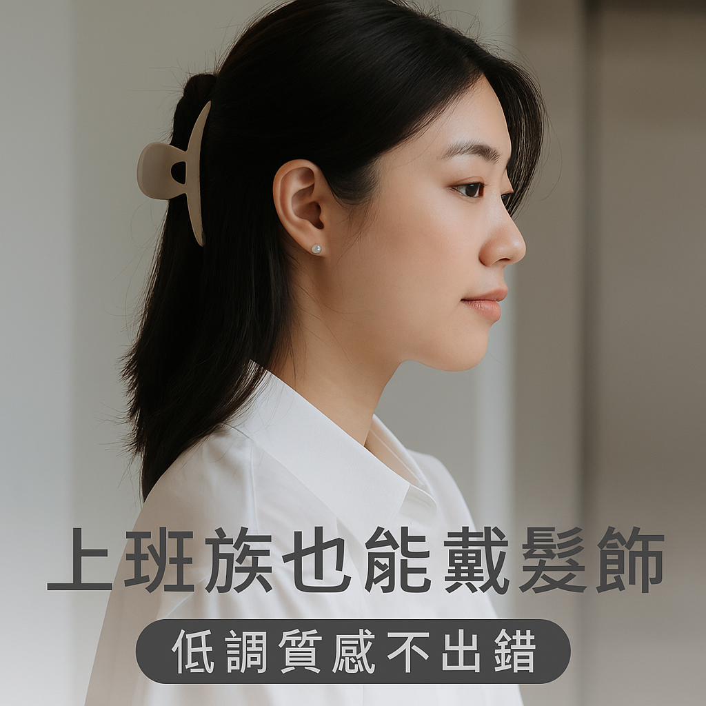 上班也能配戴的髮飾