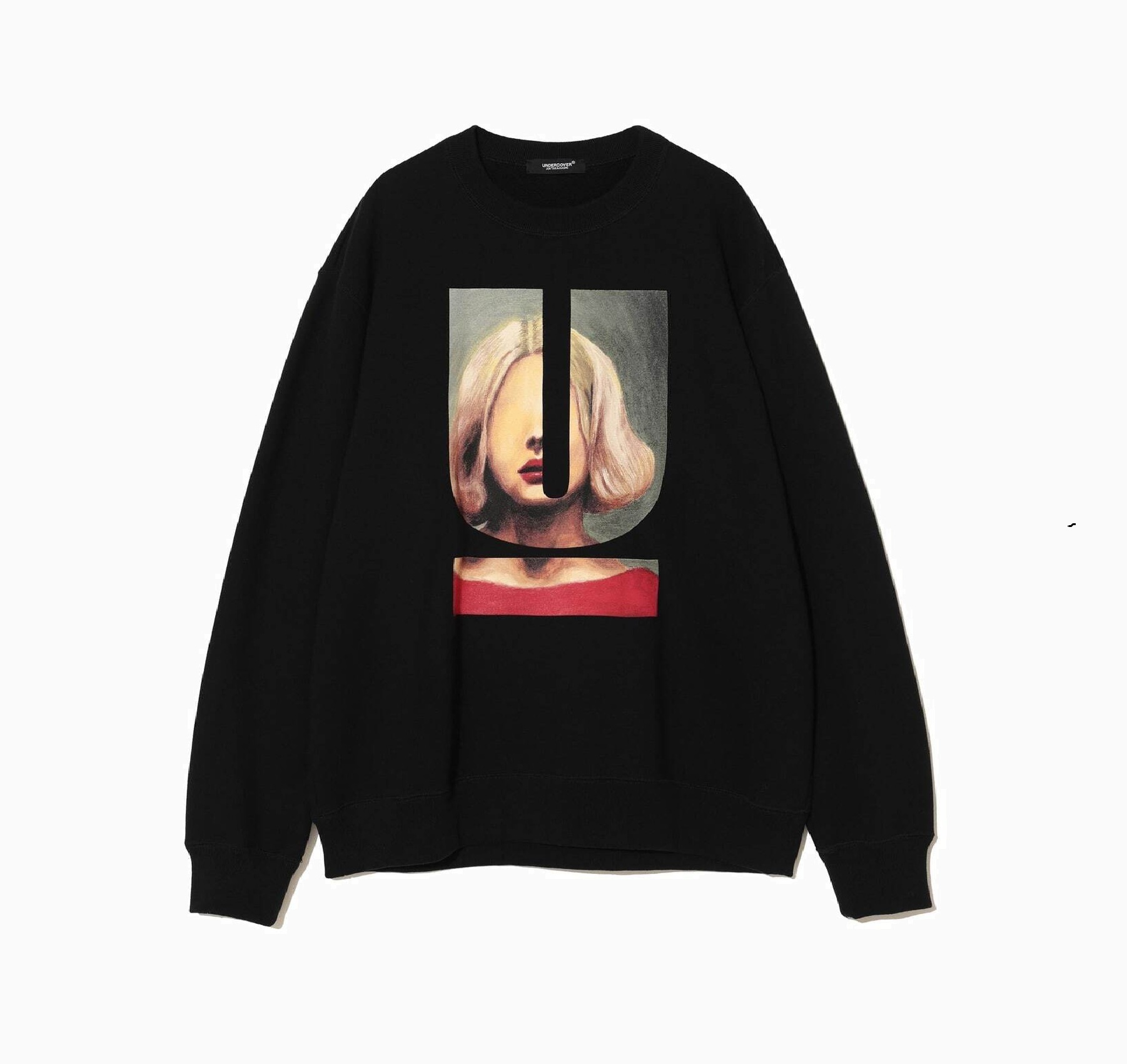 UNDERCOVER U MIX WOMEN SWEATER L/S (UC1E9803-1) - BLACK PRE ORDER ITEM (預訂中)