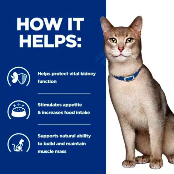 Hill's - 處方食品貓用K/D 腎病護理 濕糧(雞肉味 )85G ( 12包)606267