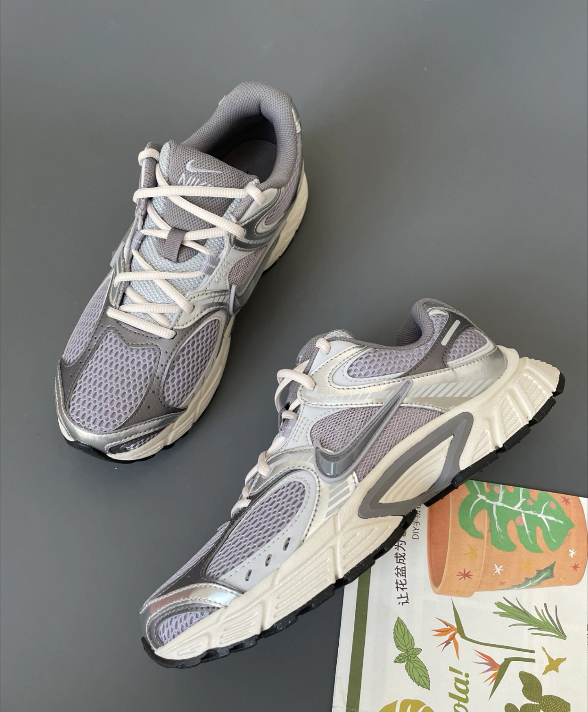 男鞋 NIKE V5 RNR 紫銀 網眼 復古 緩震 運動 休閒鞋【HJ5228-003】NLV5