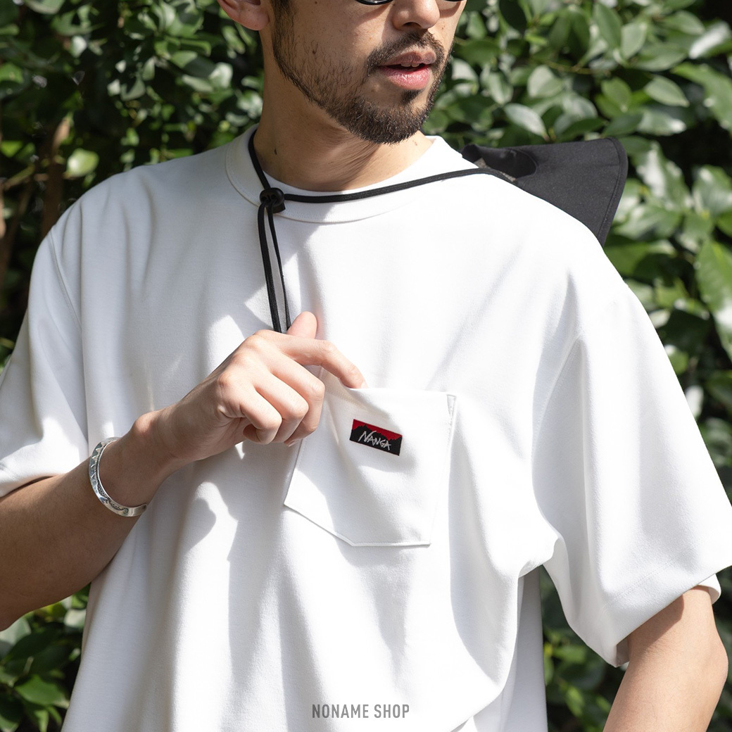 NANGA neo-PRO X Freak's Store 日本製 機能 口袋 寬鬆 短袖 三色 (男款)