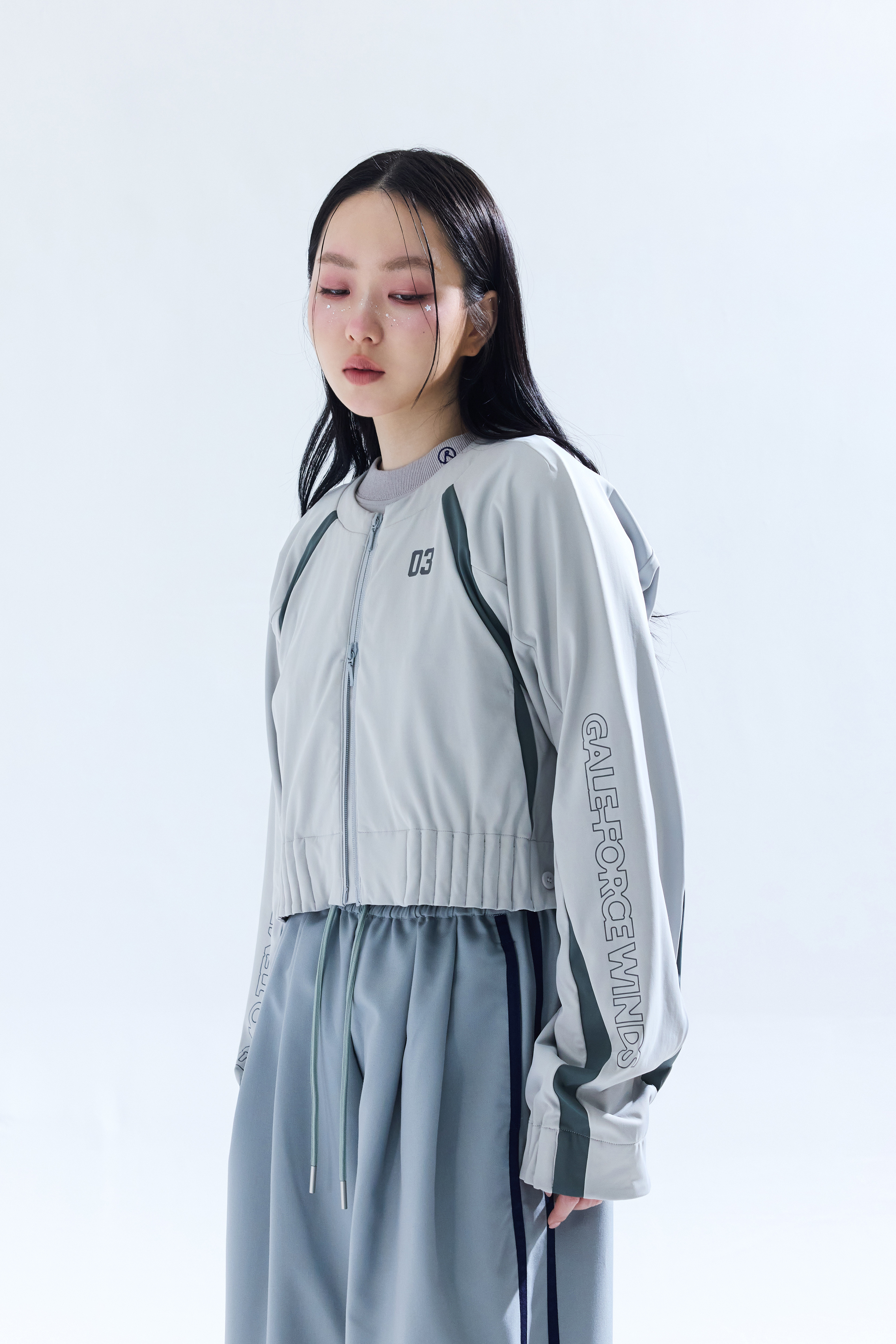 Downpour Athletic Jacket｜Gray