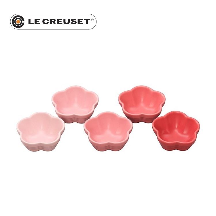 LE CREUSET 迷你陶瓷花形碗