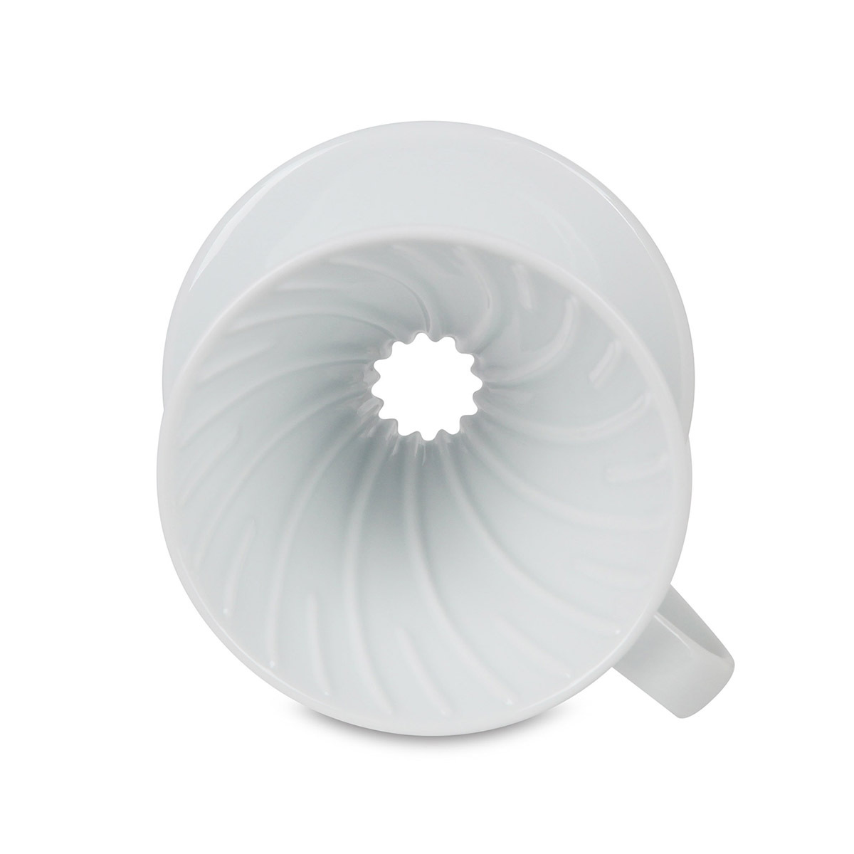 日本HARIO V60-01 陶瓷咖啡濾杯 (白色) -VDCR-01-W