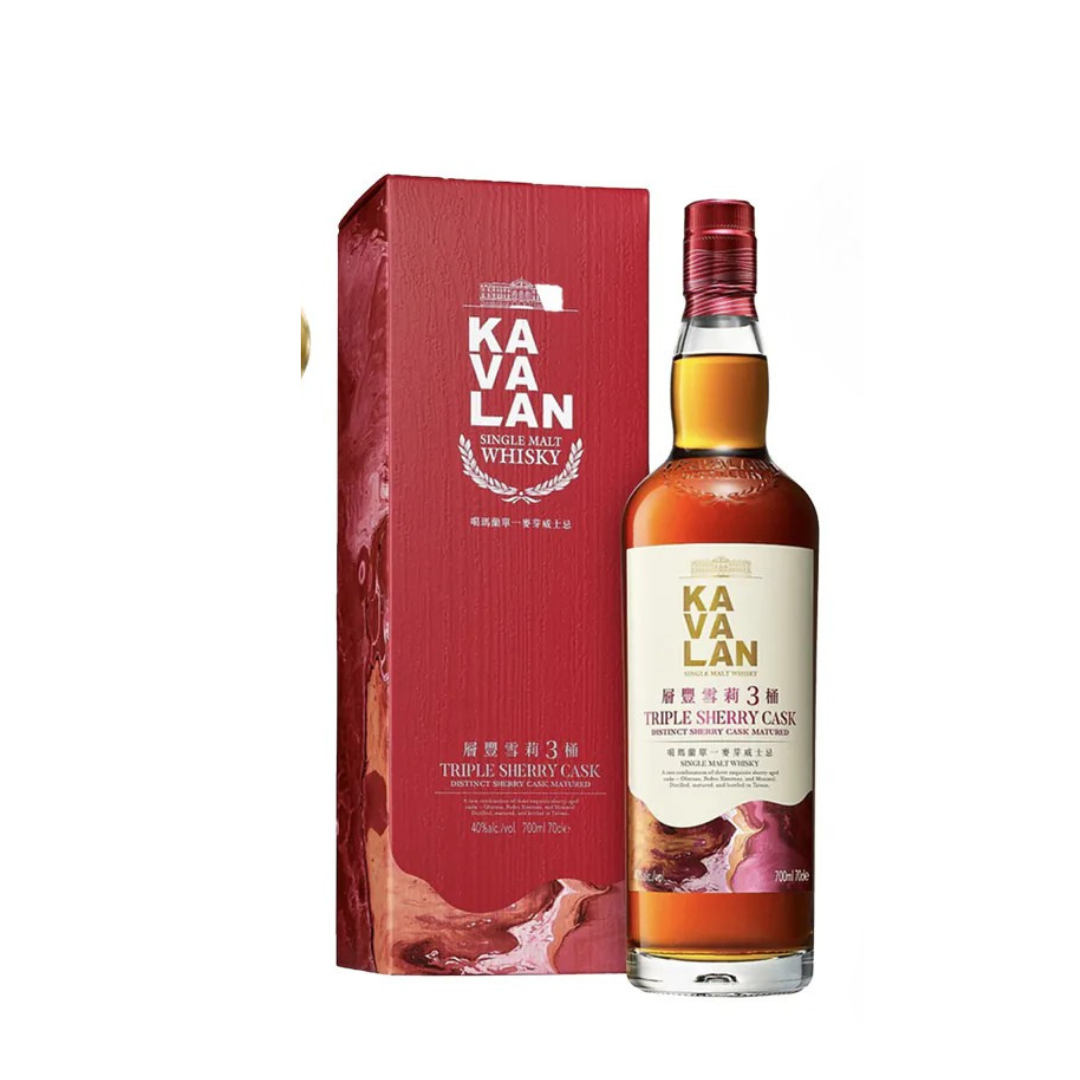 噶瑪蘭層豐雪莉3桶單一麥芽威士忌 (禮盒) 700ml