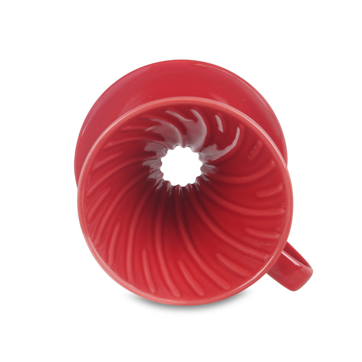 日本HARIO V60-01 陶瓷咖啡濾杯 (紅色) -VDCR-01-R