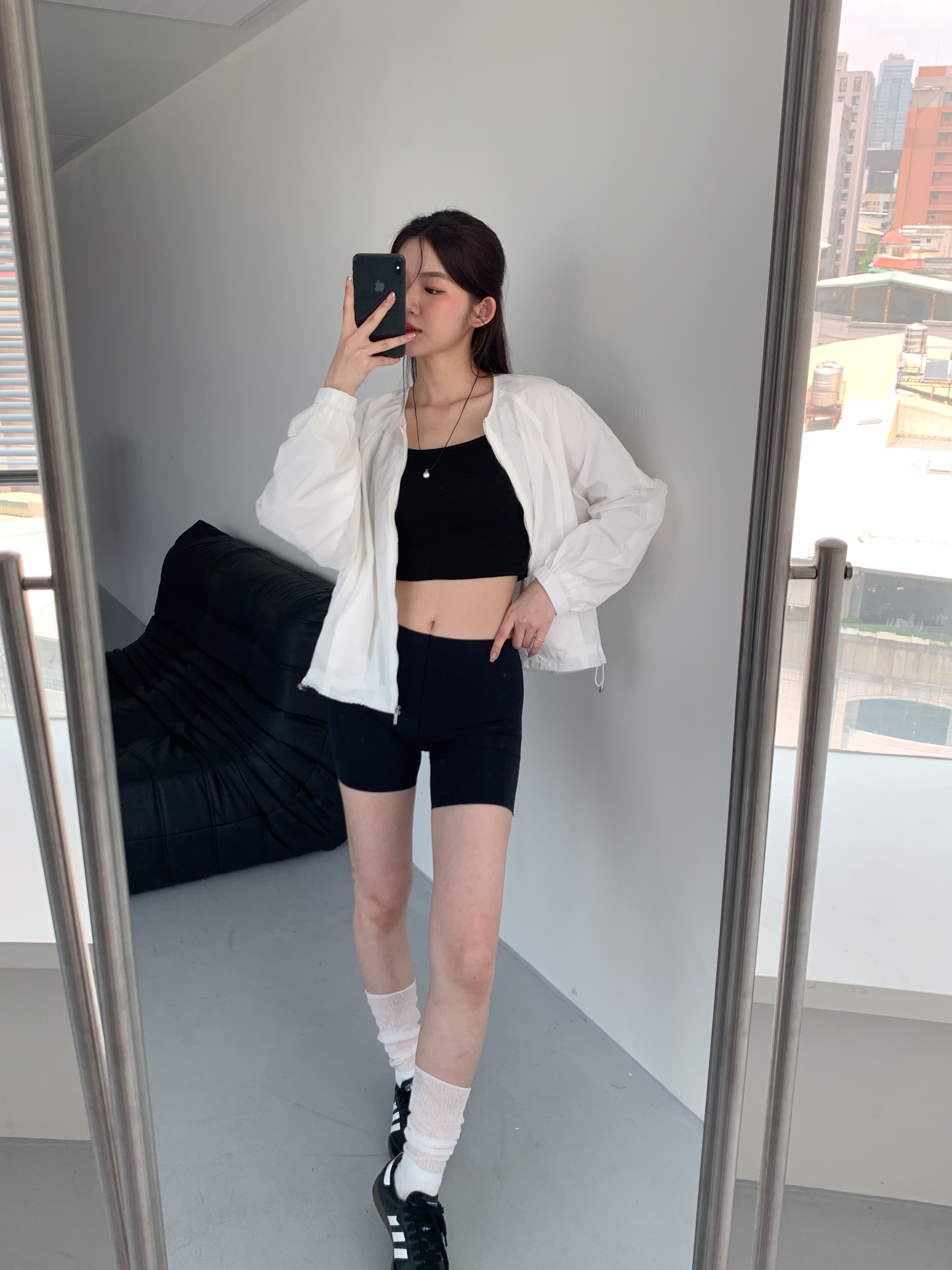 ISA_夏日降溫 不捲邊!冰肌裸感無痕安全褲_55009