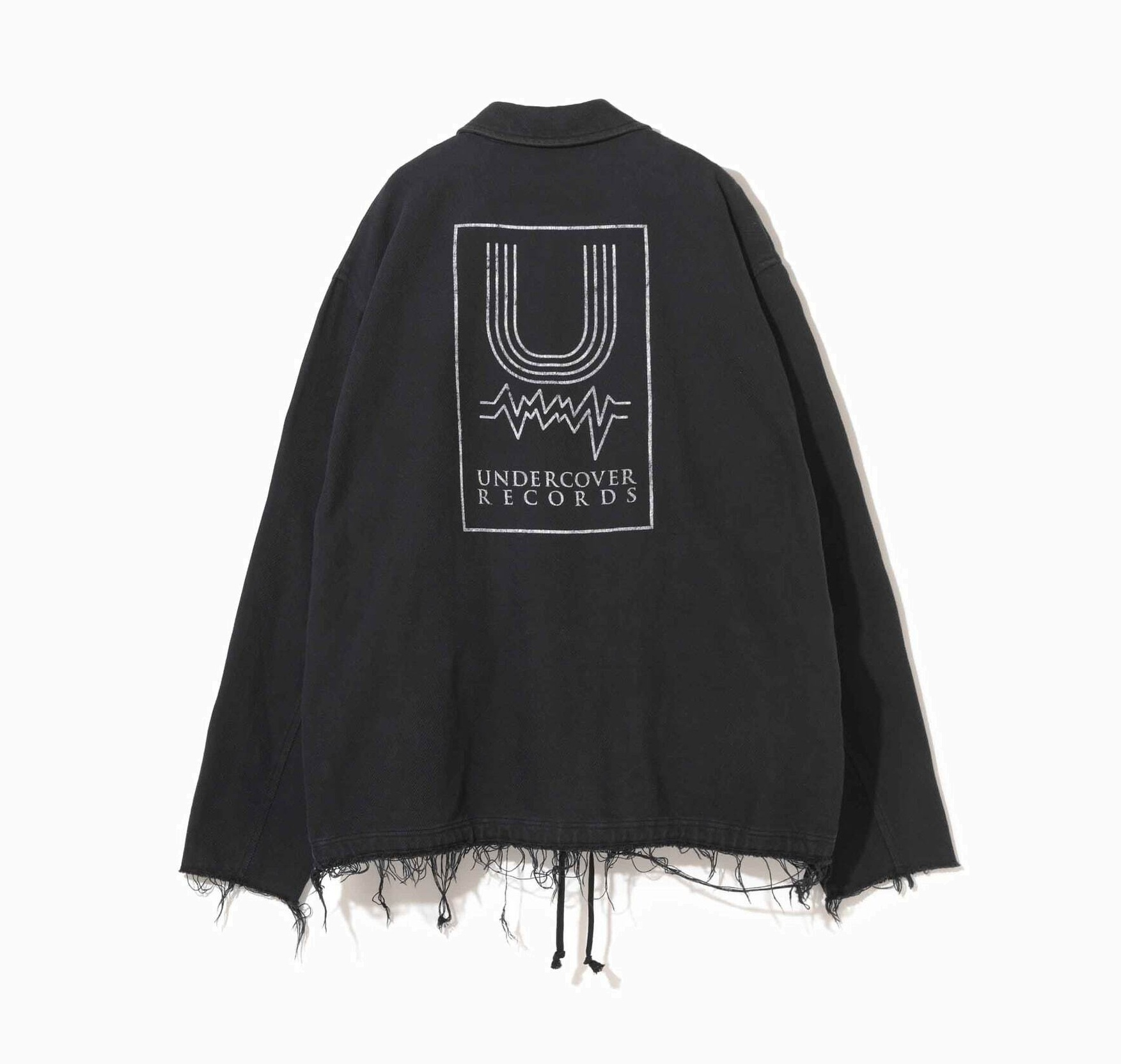 10/27 RE-STOCK: UNDERCOVER DAMAGED COTTON COACH JACKET (UC2D9210) - BLACK PRE ORDER ITEM (預訂中)