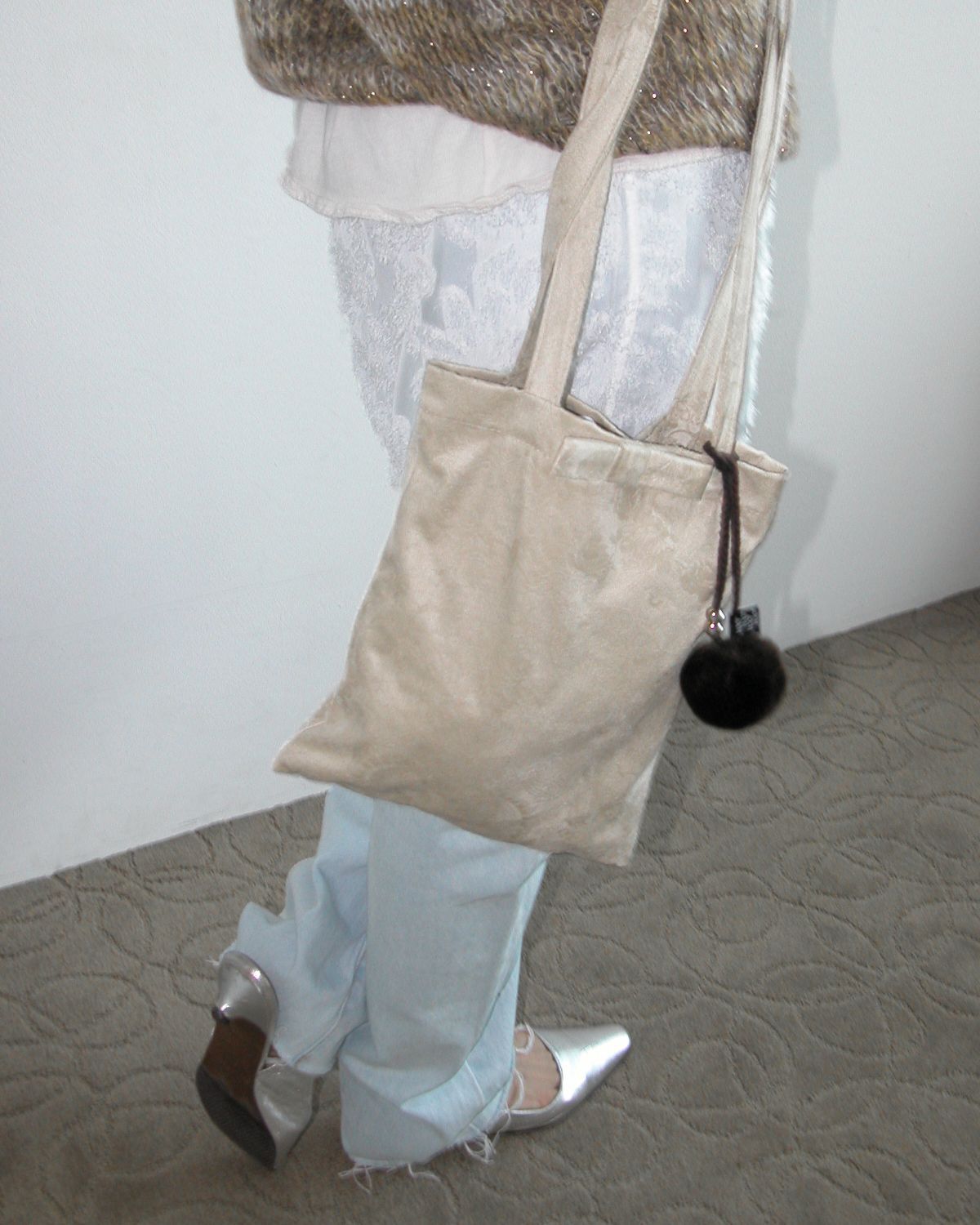 Voor Paisley Ribbon Shoulder Bag