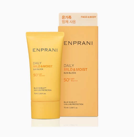Enprani - Daily Mild & Moist Sun Block SPF 50+, PA++++