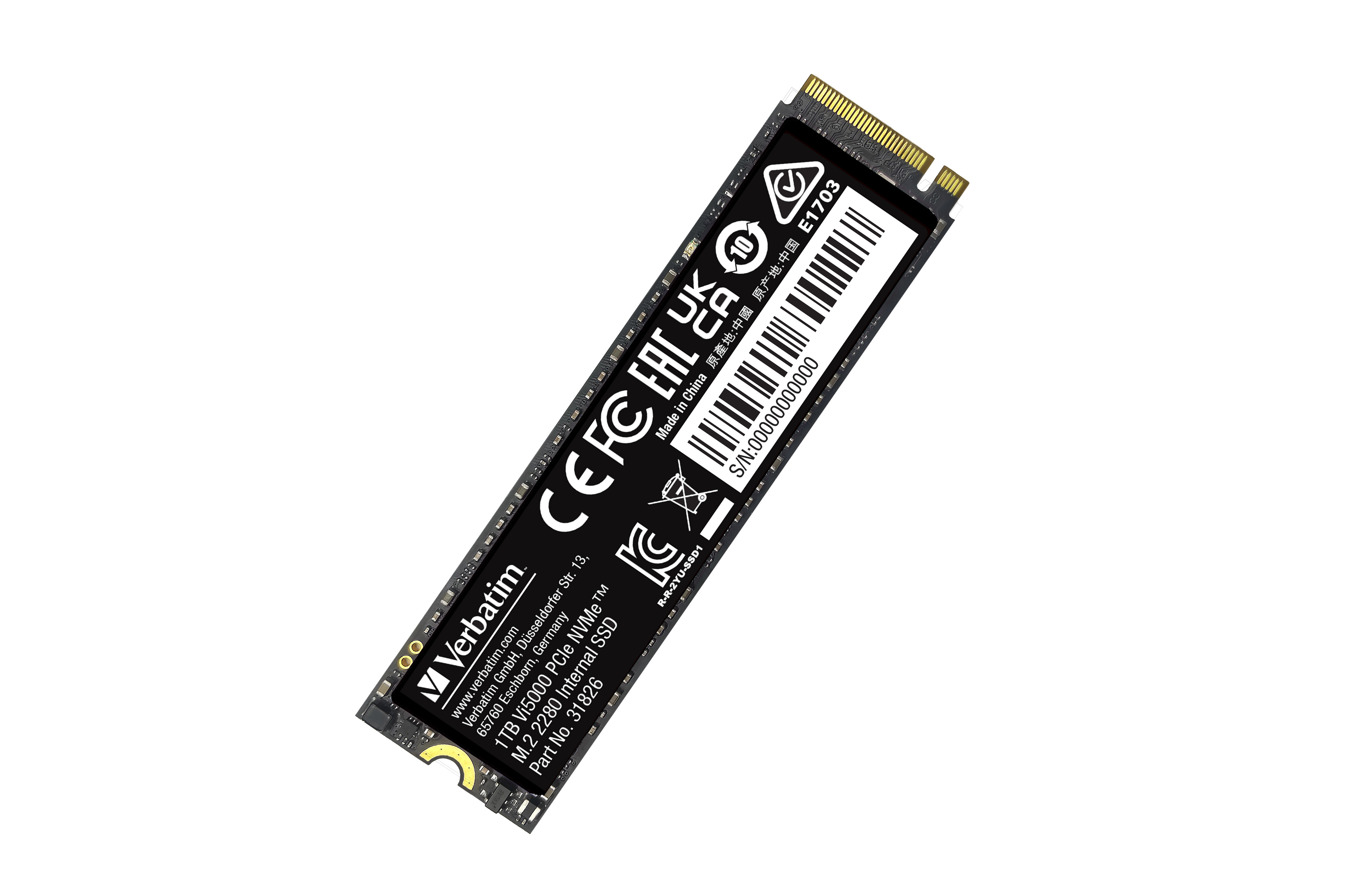 Vi5000 PCIe Gen 4 NVMe M.2 內置 SSD
