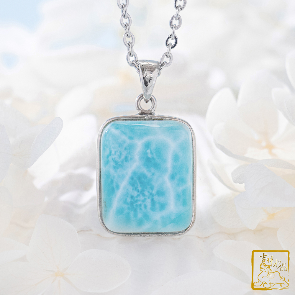 拉利瑪方墜 5.2g 寧靜療癒