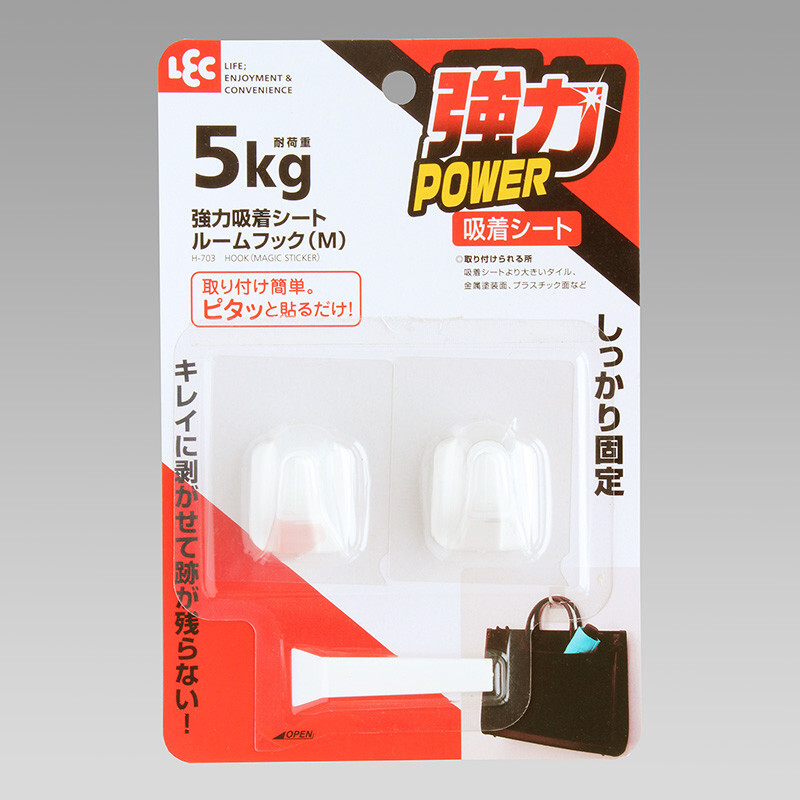 日本LEC強力吸盤掛鉤 (非日本製)