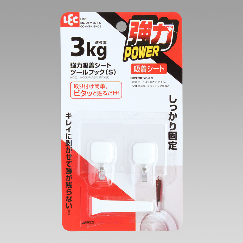 日本LEC強力吸盤掛鉤 (非日本製)