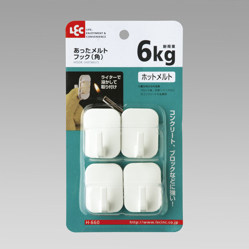 日本LEC方型掛鉤 (非日本製)