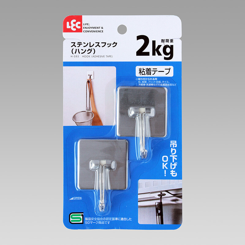 日本LEC不銹鋼掛鉤 (非日本製)
