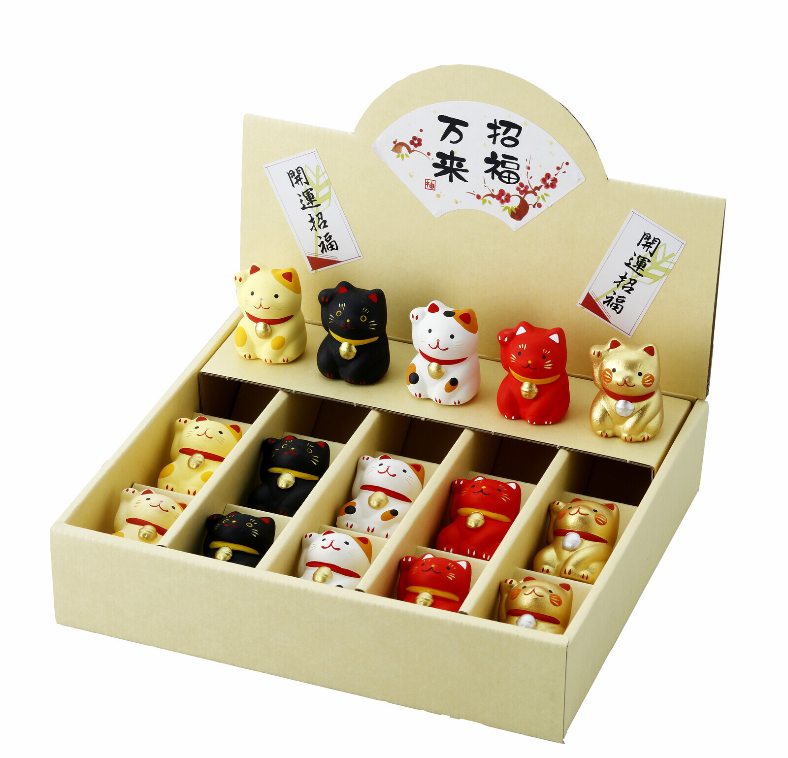 日式陶瓷招財貓擺設 (非日本製)