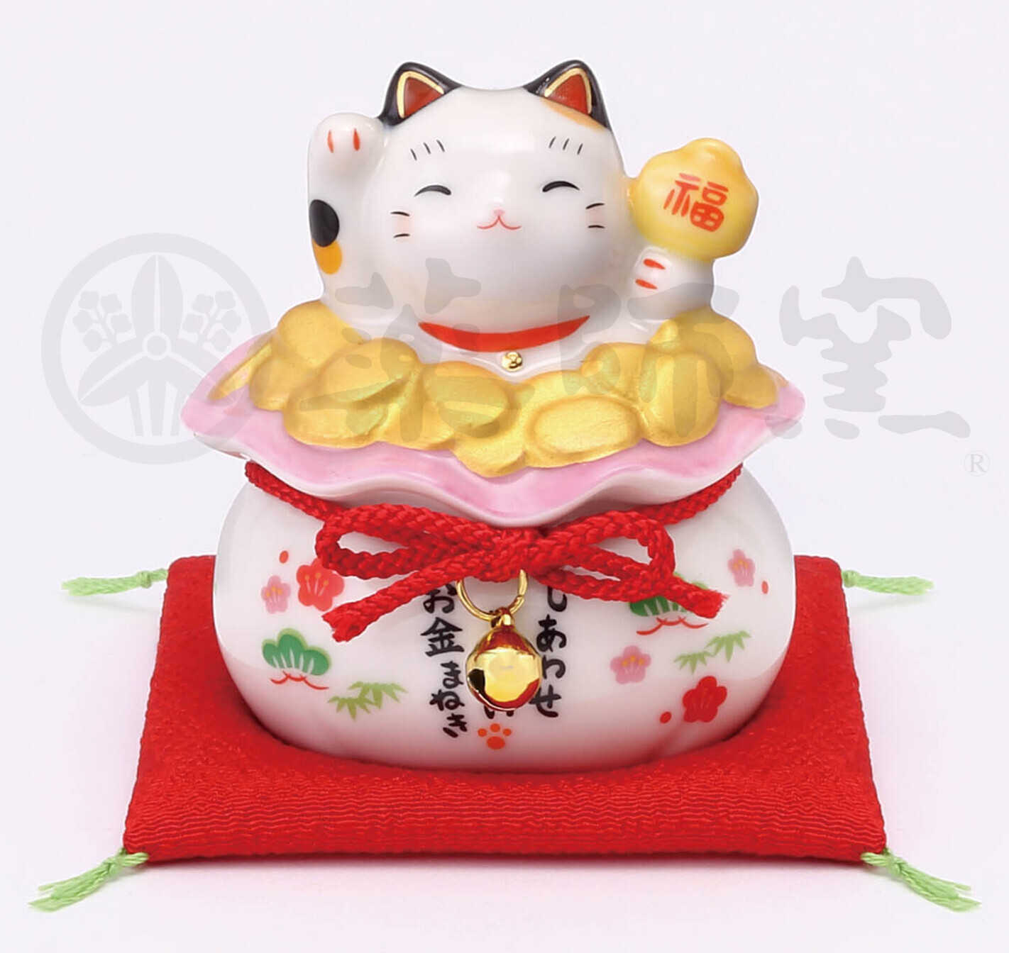日式陶瓷円満招財貓 (非日本製)