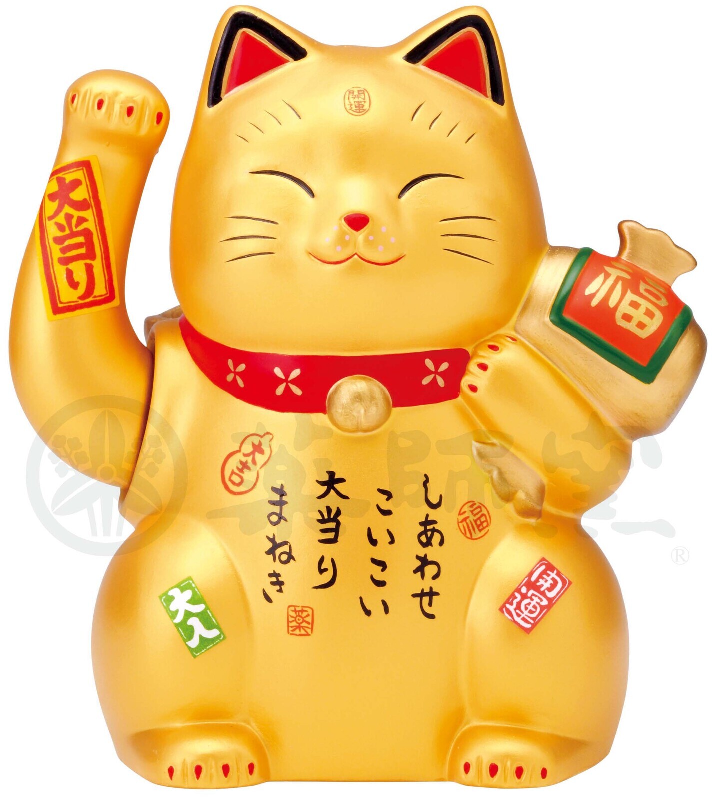 日式陶瓷電動招財貓 (非日本製)