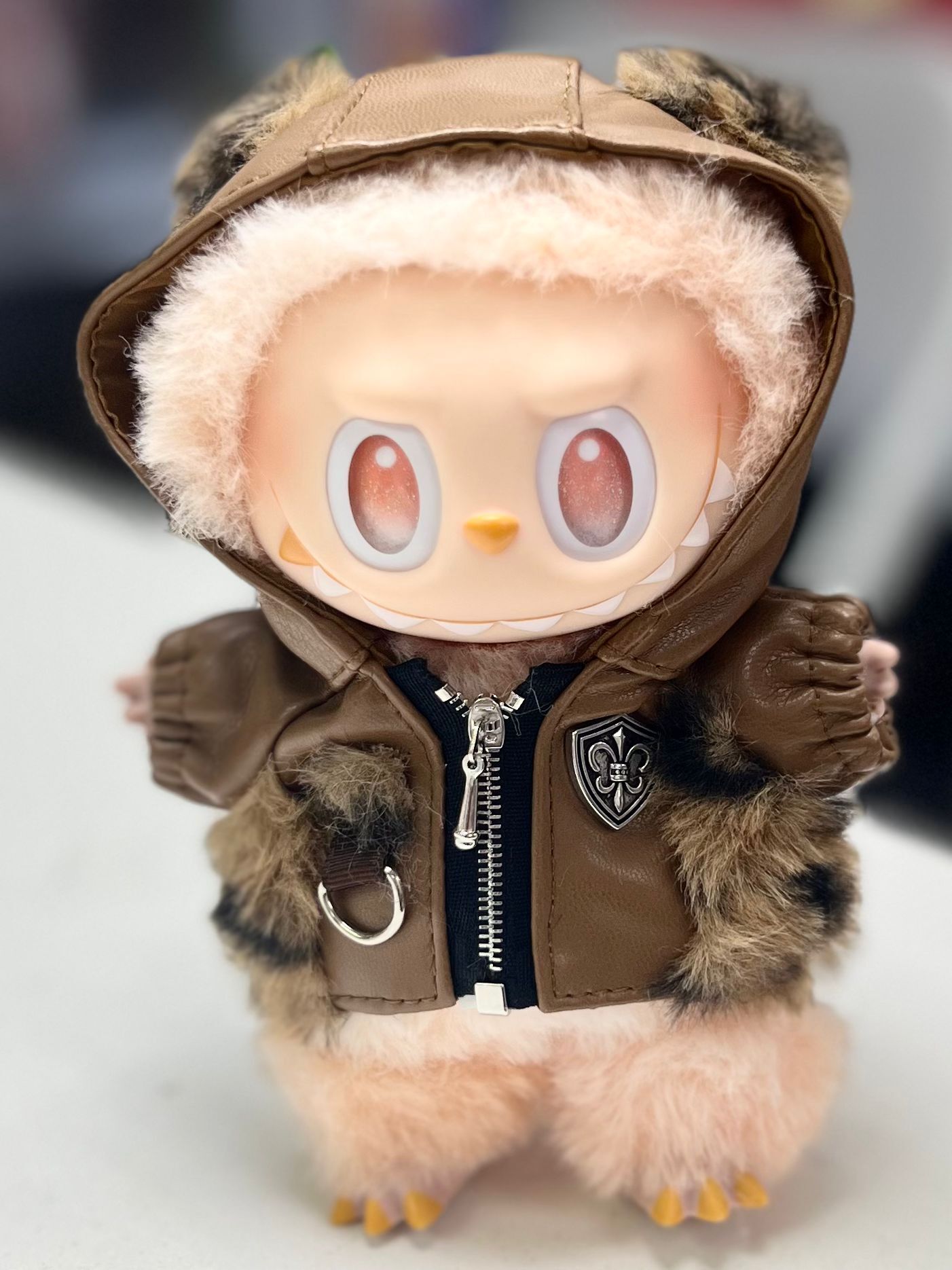 Doll Outfit F35-啡色豹紋