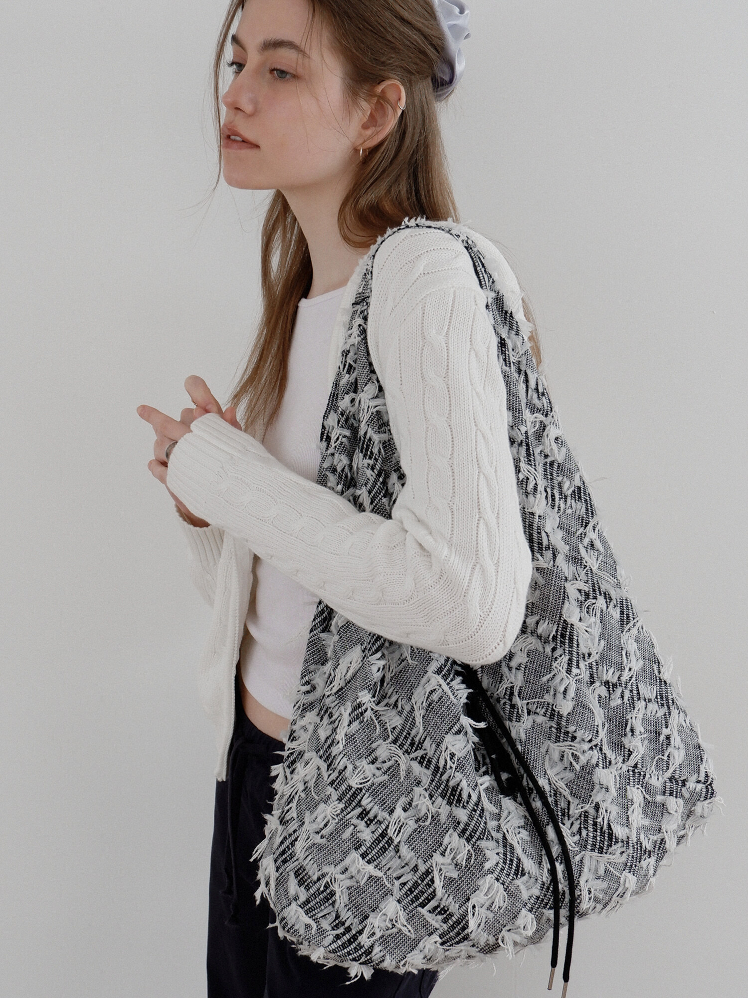 Voor Jeanne Fringe Shoulder Bag