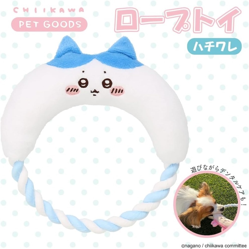 日本直送 Chiikawa 系列咬咬繩結玩具