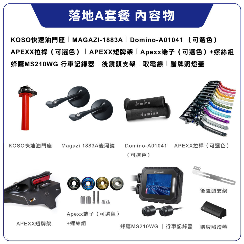 JETSL / 六代勁戰 新車落地改 A 套餐 原價 $19480｜購買新車限時完工價 $16999