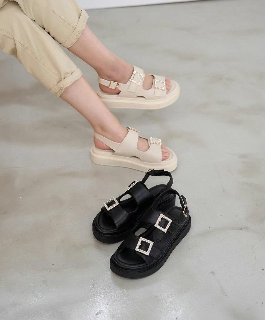 FT274 雙帶扣涼鞋#S844#正常碼